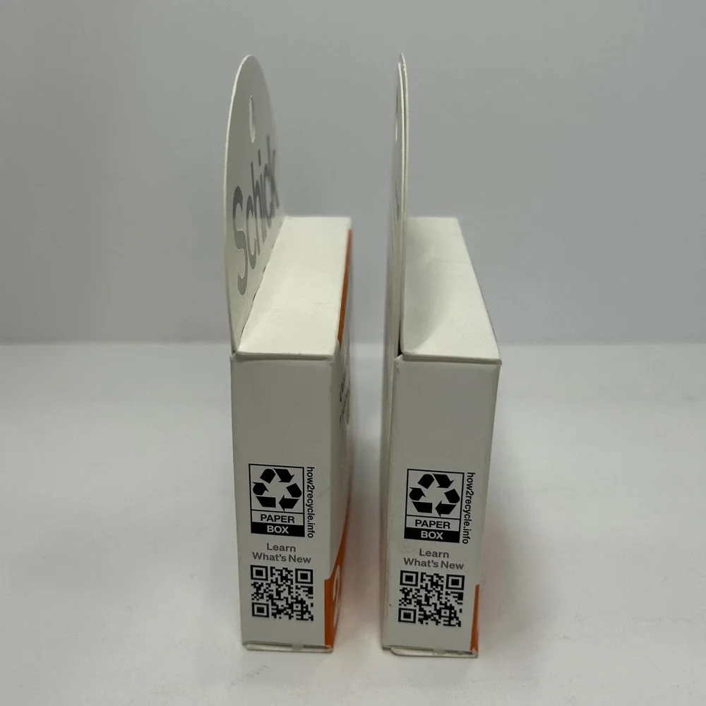 Schick Quattro Titanium 4 Blade Razor Refills 2 Packs of 2 Cartridges Total 4